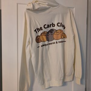 Pusheen 'The Carb Club' Hoodie M - NWT